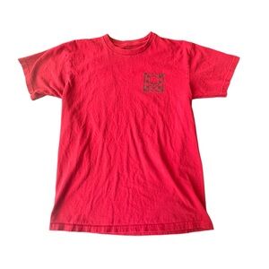 Vans Red Skull Short Sleeve Medium Shirt